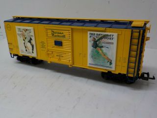 Aristo - Craft Art46039 - 3 Norman Rockwell Summer Boxcar 3 Of4 Series G Scale