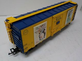 ARISTO - CRAFT ART46039 - 3 NORMAN ROCKWELL SUMMER BOXCAR 3 OF4 SERIES G SCALE 3