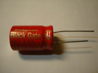 1 X Black Gate 470uf 16v Capacitor (non - Polarized)