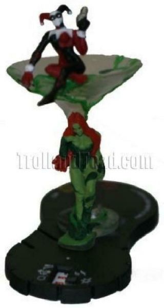 Harley Quinn And Poison Ivy 053 Brave And The Bold Heroclix No Card/dice G2x