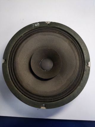 Vintage Michigan Electro Voice Ev Mc - 8 Speaker.  Two Way Loud Speaker.