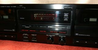 Kenwood Kx - W891 Dual Cassette Deck Dolby B&c - Fully Serviced -