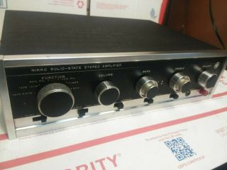 Nikko Model TRM - 40 LA Solid - State Stereo Amplifier |, 2