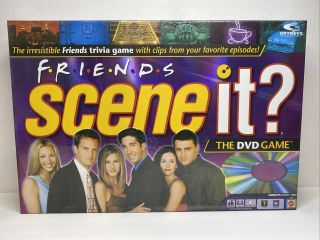 Friends Scene It Board Game Dvd Trivia First Edition 2005 Factory