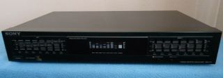 Sony Seq - 411 Graphic Equalizer - Japanese,  110/120 - 220/240 Vac,  See Video
