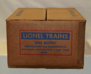Lionel 2235w O Gauge 1955 Outfit Empty Set Box