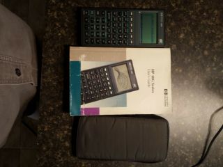 Hewlett Packard 48gx Graphing Calculator In With Case And Book