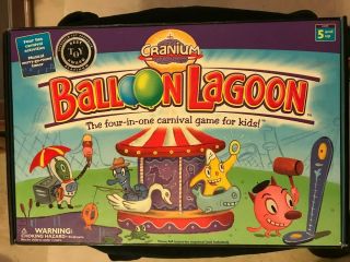 Cranium Balloon Lagoon 4 In 1 Carnival Game For Kids Complete