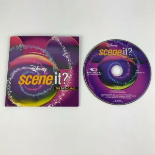 Replacement Dvd From Disney Scene It? The Dvd Game 2004,