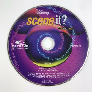 REPLACEMENT DVD from Disney Scene It? The DVD Game 2004, 3