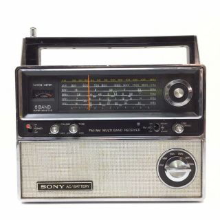SONY 6 band Sensitive Radio Model No TFM - 8000 2