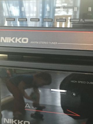 Nikko Tuner,  Double Cassette Deck,  Amplifier & Compact Disc Player 2
