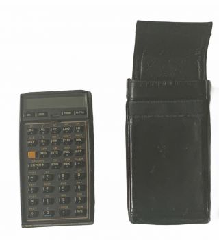 Hp Hewlett Packard 41cv Scientific Calculator With The Case