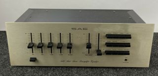 Sae Mark 9 (ix) Solid State Stereo Preamplifier Equalizer