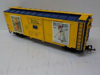 Aristo - Craft Art - 46039 - 1 Norman Rockwell Summer Box Car Series 1 Of 4 G Scale