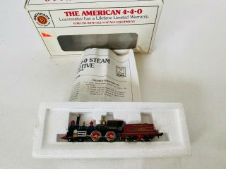 Bachmann The American 4 - 4 - 0 Locomotive 51 - 510 - 01 Union Pacific Central Pacific