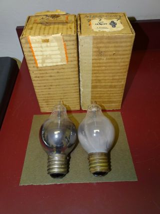 Pair,  General Electric Tungar Rectifiers For Western Electric Field Supply,  Nos