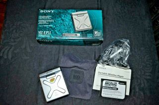 Sony Mz Ep11 Md Walkman Portable Minidisc Player In