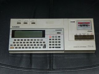 Vintage Casio Pb - 700 Portable Computer With Cassette Interface Fa - 4