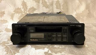 Vintage Technics Cqr700 - Eu Car Am/fm Radio Cassette Player