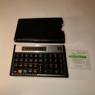 Hp 11c Hewlett Packard Calculator In. ,  Batteries.