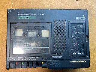 Marantz Pmd430 3 Head Stereo Professional Cassette Recorder