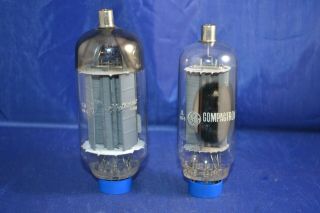 (1) Strong Testing Power Beam Type Vacuum Tubes Ge 8950,  Ge 2057