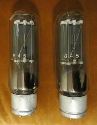 845 Vacuum Tube Pair Made In China Functionally In Amplifier