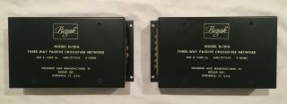 Bozak N - 101a 3 - Way Crossover Network (pair) W/original Boxes