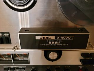 Vintage TEAC A - 4070 Stereo Tape Deck Reel - to - Reel 2