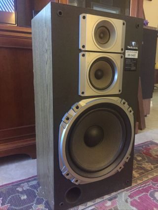 Single Technics Sb - S407 Three Way 10w - 150w Surround Sound Center Speaker