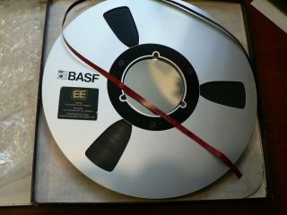 Basf Audio Professional Lpr 35 Cr Ee Metal Reel Tape 10.  5 " - 1/4 ",  Hub