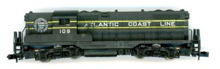 N - Scale Kato Acl Atlantic Coast Line Gp - 7,  Lubed,  Guaranteed