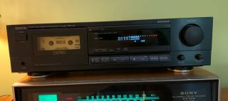 Vintage Denon Drm - 540 Cassette Tape Deck
