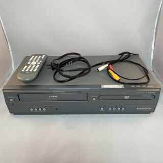 Magnavox Dv200mw8 4 - Head Vcr/dvd Combo Player With Remote