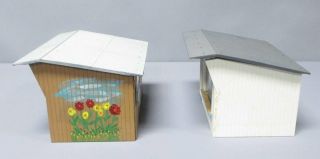 Pola G Scale Buildings: Toys and Hobbies Store & Park Shelter [2] 2