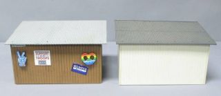 Pola G Scale Buildings: Toys and Hobbies Store & Park Shelter [2] 3