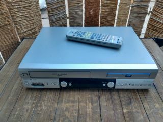 Jvc Hr - Xvc1u Hi - Fi Stereo Vcr Dvd Combo Recorder With Remote