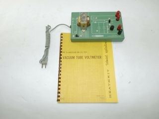 Heathkit Vtvm Applications Model Ef - 1 Ac/dc Voltage Power Supply,  Voltmeter Book