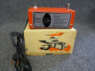 Vintage Robins Magnetic Bulk Tape Eraser Model Tm - 44 Usa Made