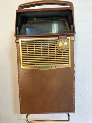 Vintage Philco Safari Portable Tv - H - 2010