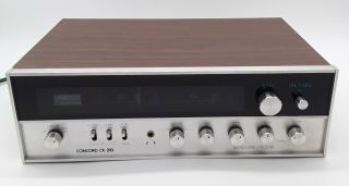 Rare Vintage Concord Cr - 210 Am/fm Solid State Stereo Receiver