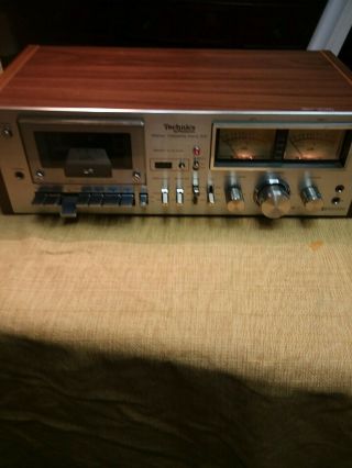 Vintage Technics Rs - 631 Stereo Cassette Desk