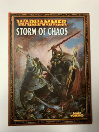 Warhammer Fantasy Storm Of Chaos Campaign Book Oop