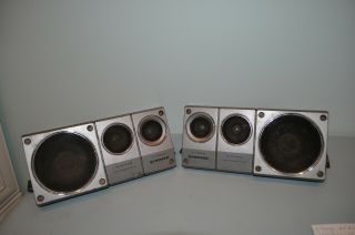 Rare Vintage Pioneer Ts - X8 Car Speakers Great Sound With Rackmount " Pair "