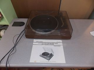 Vintage Realistic Lab - 270 Dc Servo Turntable Automatic Return Shure Rs - 5t Exc
