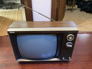 Vtg Rca 1980s 1970s Gaming Tv Television Modern Swag Retro As120w