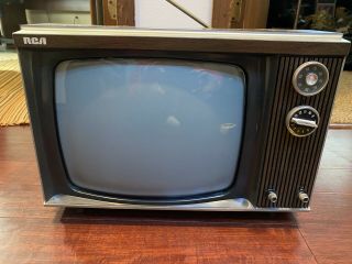 Vtg RCA 1980s 1970s Gaming Tv Television Modern Swag Retro as120w 3