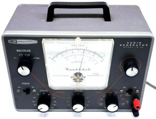 Heathkit Audio Generator Ig - 72 Tube Oscillator