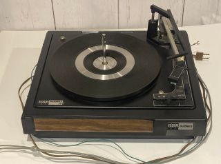 Vintage Bsr Mcdonald 310 Lp Record Player Album Turntable
